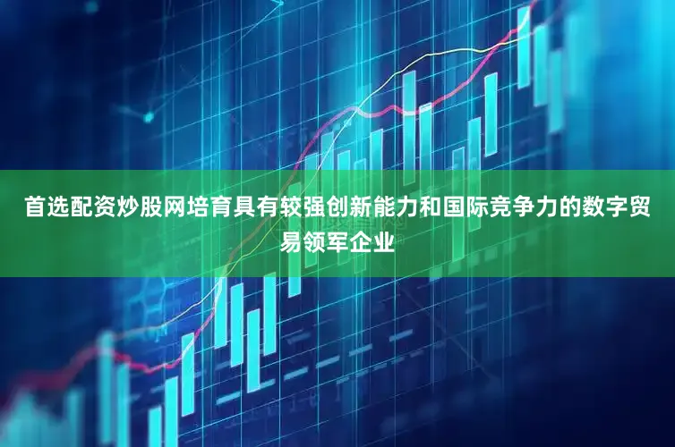 首选配资炒股网培育具有较强创新能力和国际竞争力的数字贸易领军企业