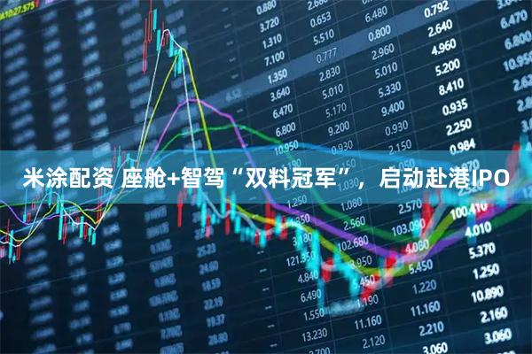 米涂配资 座舱+智驾“双料冠军”，启动赴港IPO