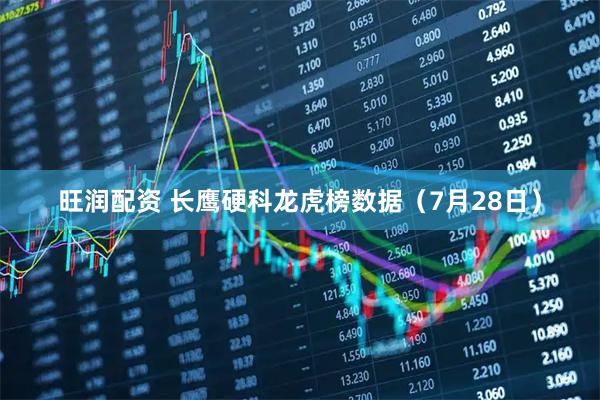 旺润配资 长鹰硬科龙虎榜数据（7月28日）